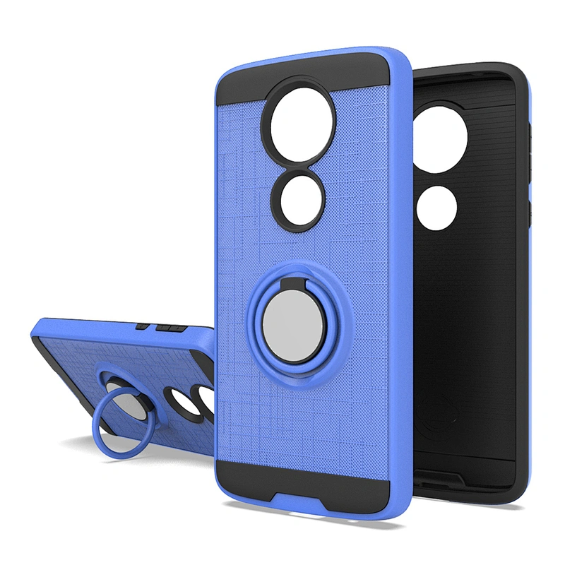 new fashion phone case with ring holder for Moto E5 Plus magnetic car holder phone shell for G7 Supra/G7 Power