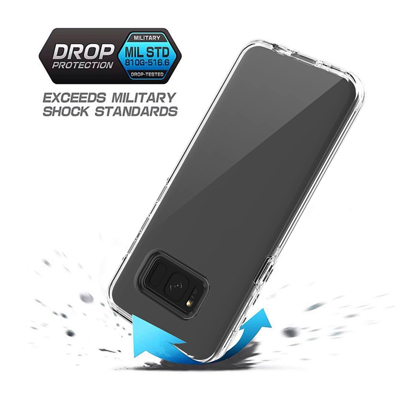 Sitemail wholesale hybrid pc tpu custom transparent case cover for Samsung S8 Plus S9 S10 S20 Ultra