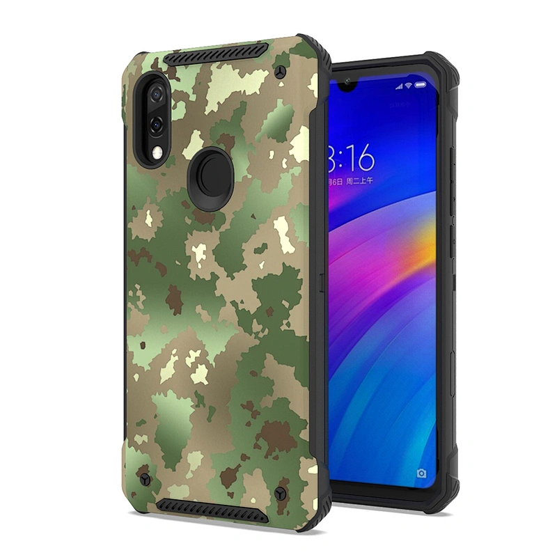 shockproof design tpu case for redmi 7/Y3 custom phone cover pc for redmi 7/Y3