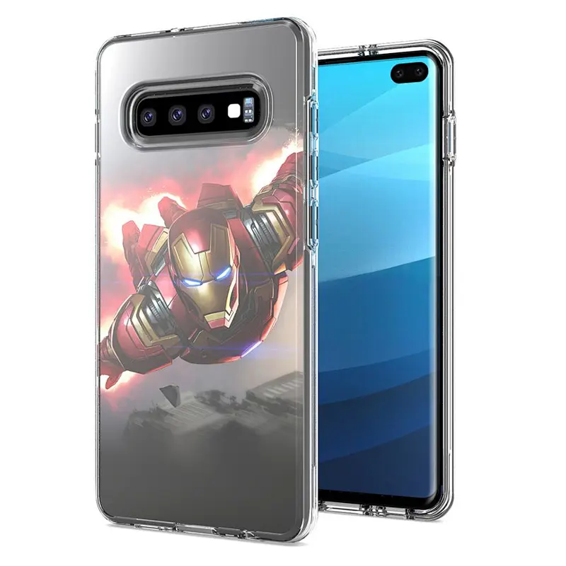 High clear mobile back cover design your own cell phone case with customized printed for Samsung S10 Plus