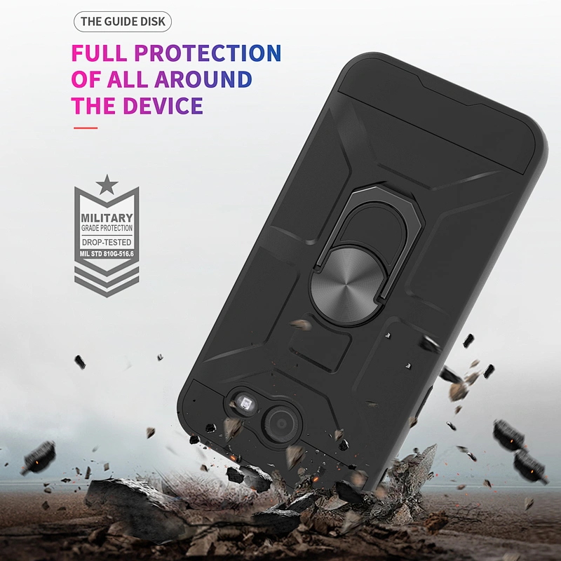 New launchig high quality mobile accessories armor ring holder phone cases for Samsung A21