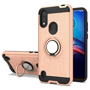 Classic 360 degree with ring Phone back cover For Motorola Moto G8 E7 G8 Power lite E6S