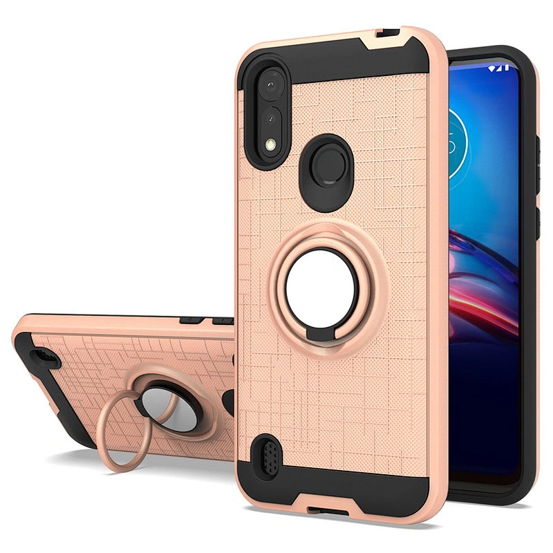Classic 360 degree with ring Phone back cover For Motorola Moto G8 E7 G8 Power lite E6S