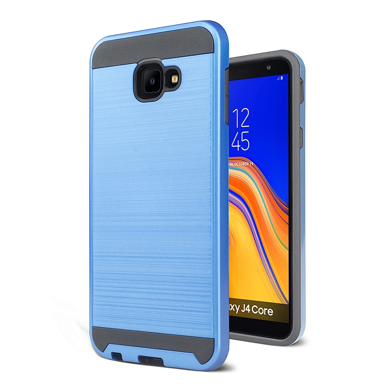 Best seller mobile accessories for Samsung fashionable phone case with brushed printing for Samsung J4 Core