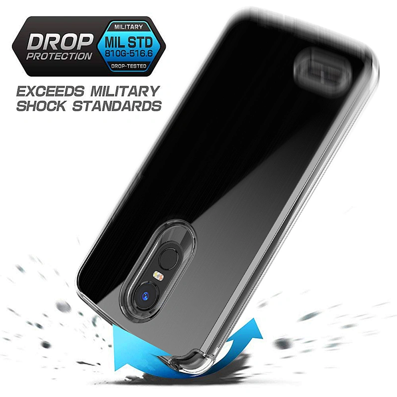 For Motorola moto ONE ZOOM/ONE PRO  clear case protector case for Moto one zoom back cover