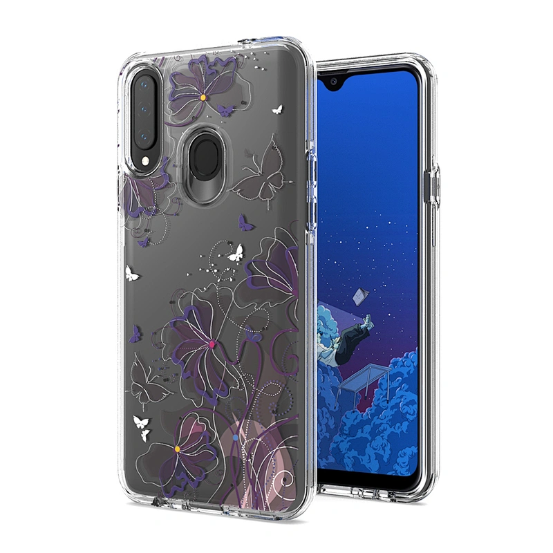 Transparent phone protection covers Clear Mobile Phone Case with Custom Printed for Samsung A20S