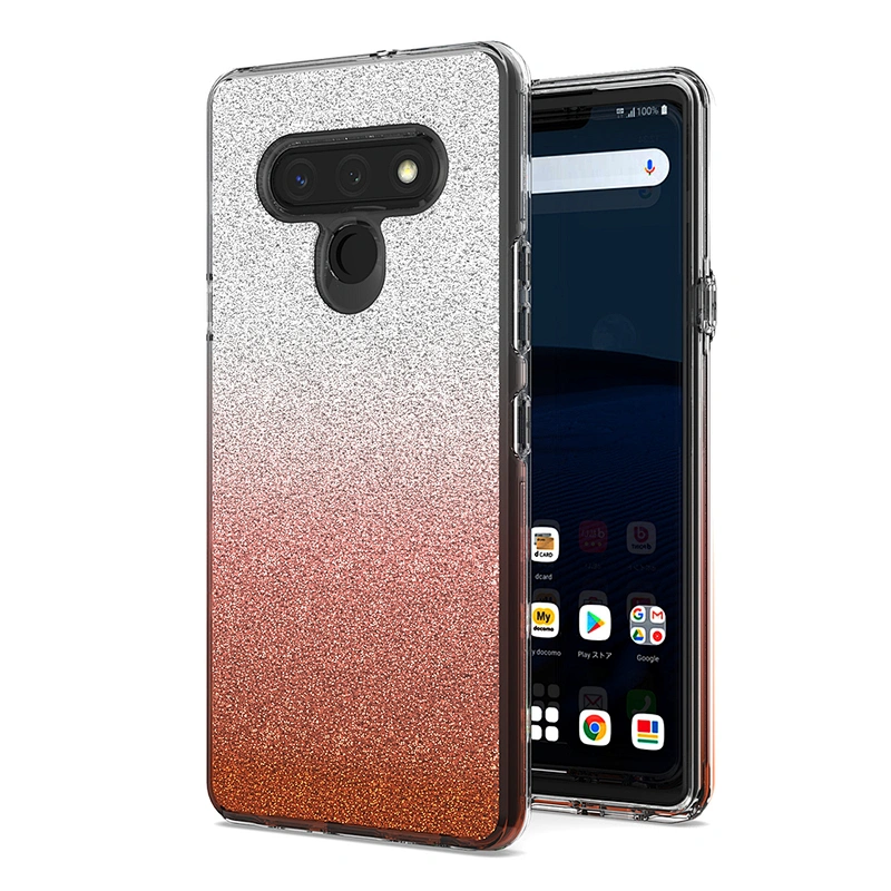 Gradient Glitter Shiny Flash Paper Bling Cell Phone Case Covers For Mi Redmi Note 8 Pro 9S