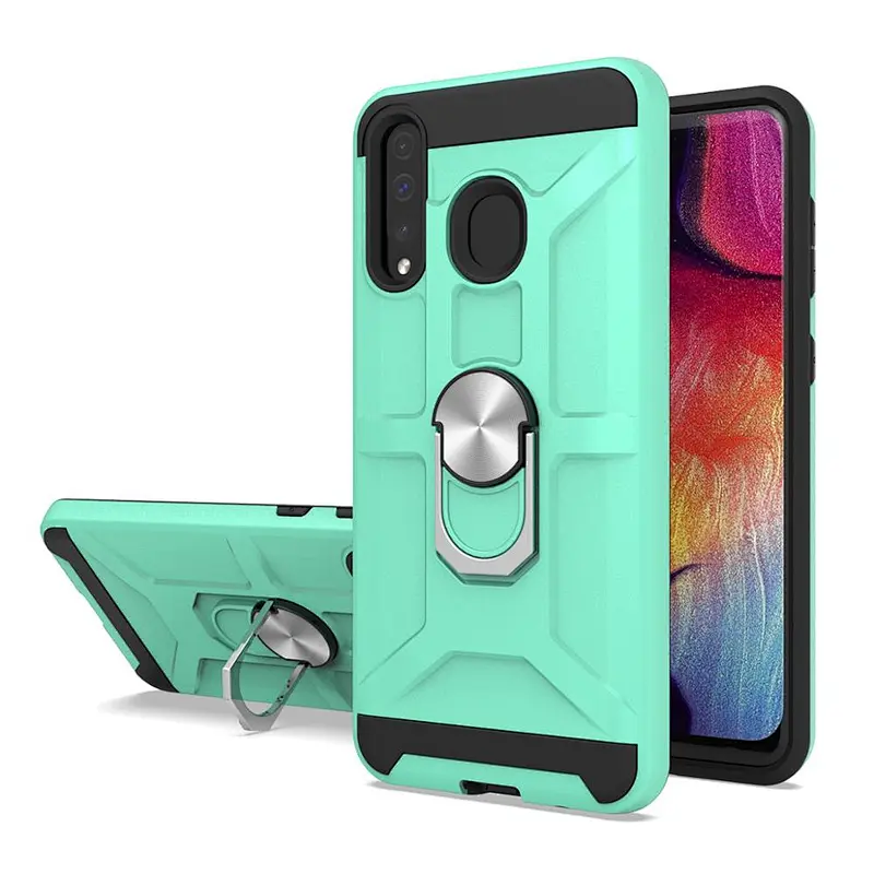 2020 Newest Design Holder TPU PC 2 IN 1 Phone Cover Case For Samsung A50 A20 A30 A10E