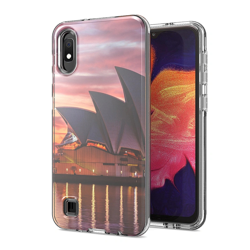 Clear mobile phone parts for Samsung A10 smart phone cases with Custom Image for Samsung M10