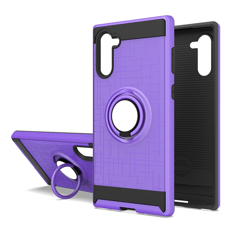 Ring Holder Car Kickstand Cover Phone Case For Samsung Note 5G +5G 10 Plus A10S A70 A60 A50 A40 M40