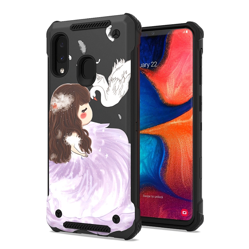 New mobile cell colorful PC back case mobile cover For SAMSUNG A50 A20S NOTE 10 PLUS