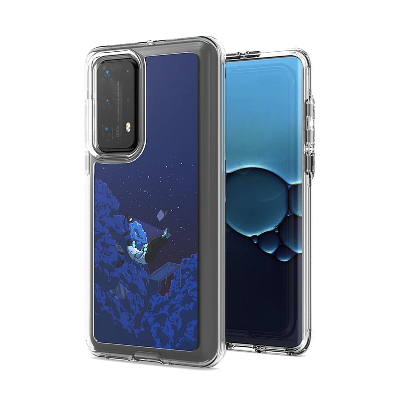Luxury Design IMD Marble Custom Images TPU PC Cell Phone Cover For Huawei P40 Lite Nova 6SE 7I
