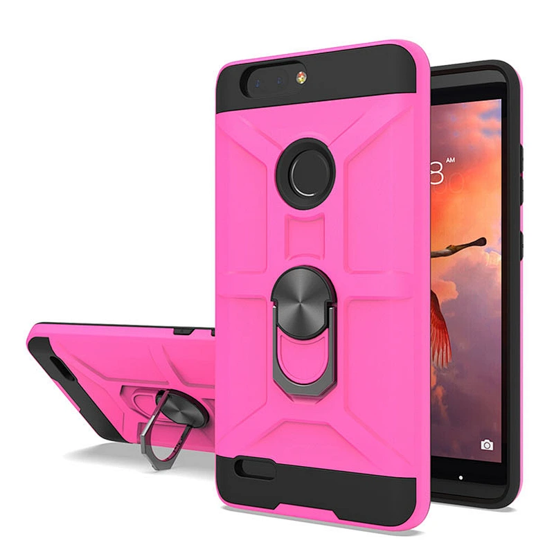 Wholesale anti-shok finger ring holder cell phone cases for ZTE Z982 cover