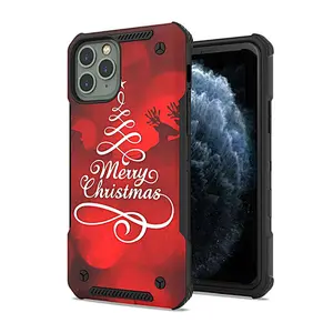 beautiful Merry Christmas printed phone case for iphone 11 Custom phone cover for iphone 11 pro