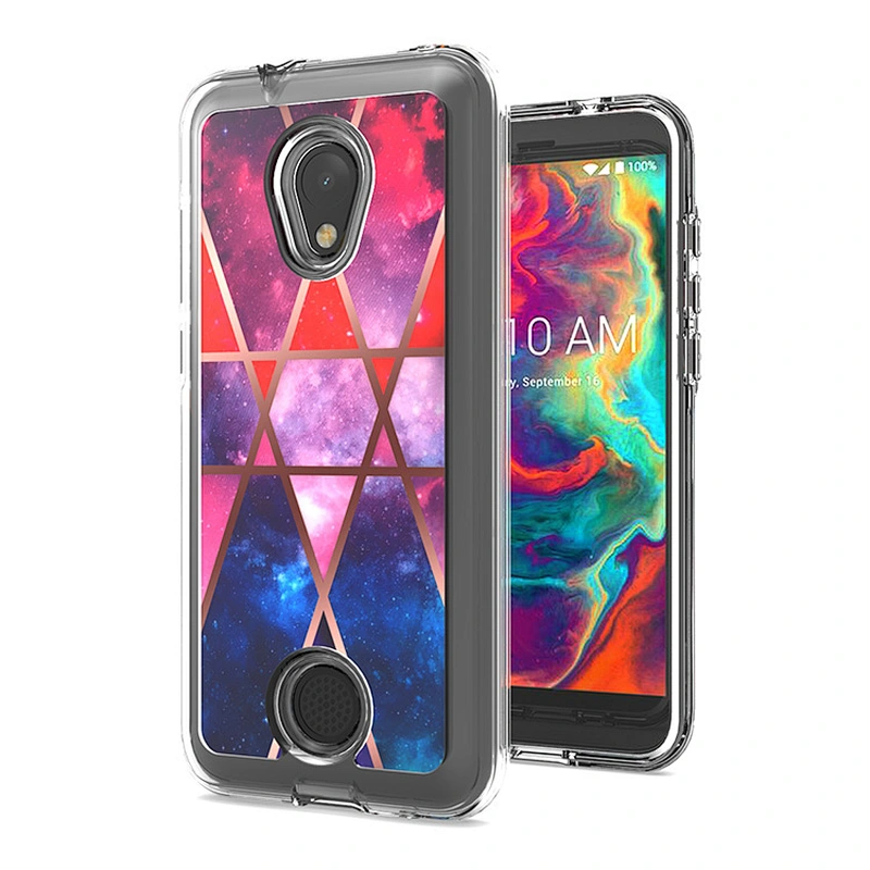 High Super Clear shockproof tpu pc combo phone case For Coolpad legacy S