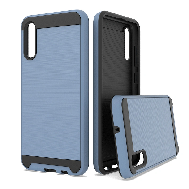Hot Products TPU PC Scratchproof Mobile Phone Cover with Custom Brushed Design for Samsung Galaxy A70