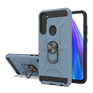 New models accessories mobile back shell armor ring holder cell phone case for xiaomi redmi note 8