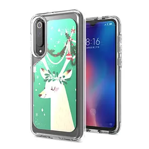 2020 Hot sale shockproof tpu mobile accessories luxury phone case with IMD Christmas design for MI 9 SE