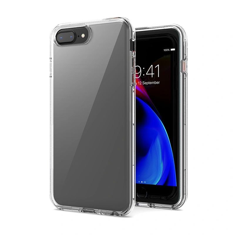 Sitemail PC TPU rugged hard clear cellphone case for IPhone 8 plus 11 XR XS Pro Max