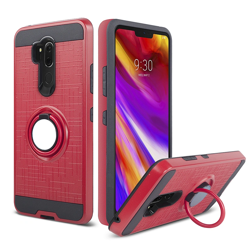 Hybrid Dual Layer Back Mobile Phone case ring phone cover Phone accessories for MOTO G7 PLAY