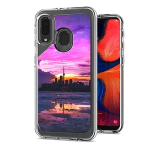 Best selling top quality clear TPU customize marble PC phone case For SAMSUNG A10E Note 10 plus A21