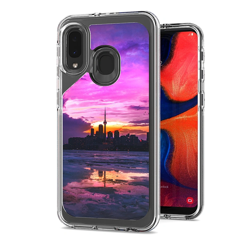 Best selling top quality clear TPU customize marble PC phone case For SAMSUNG A10E Note 10 plus A21