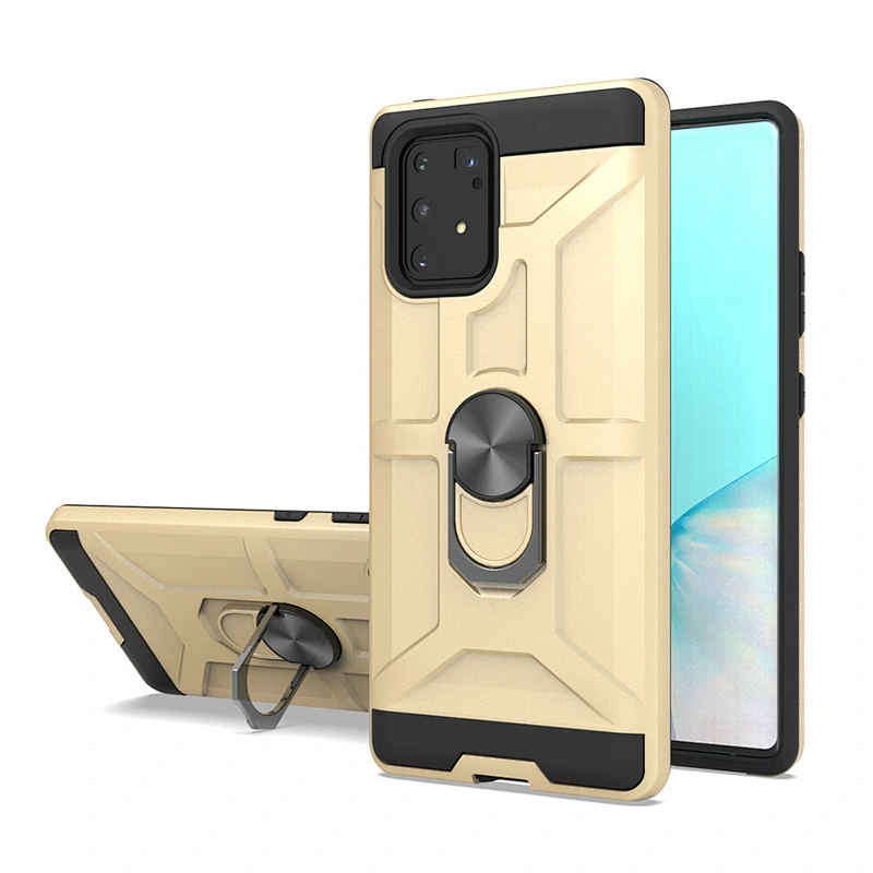 wholesale price mobile cell phone case with ring holder for Samsung Note 10 lite A81 A91