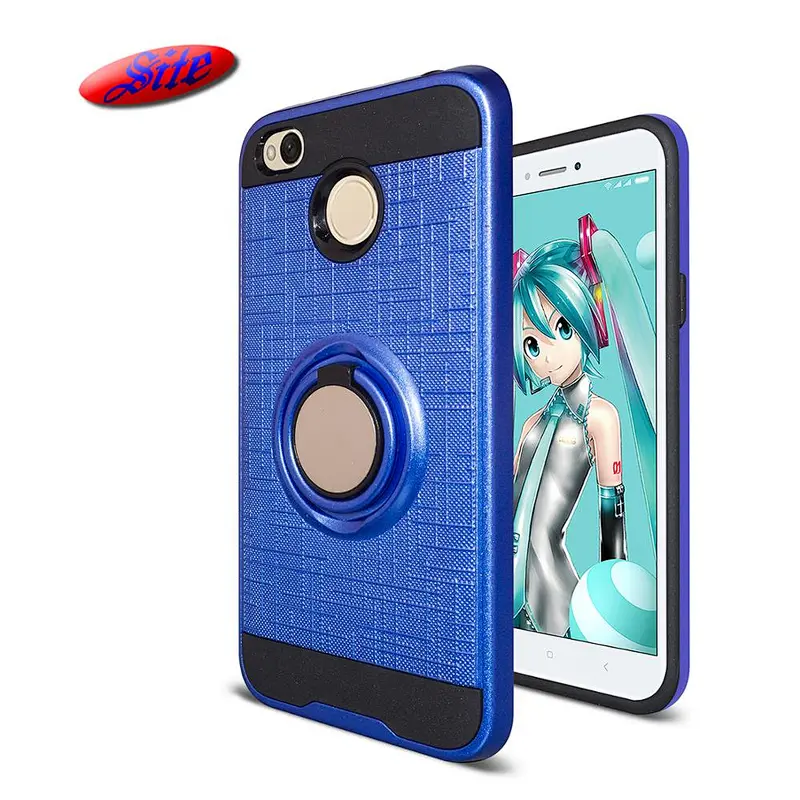 Ring bracket phone case Smart phone case cool phone cover for Redmi 4X