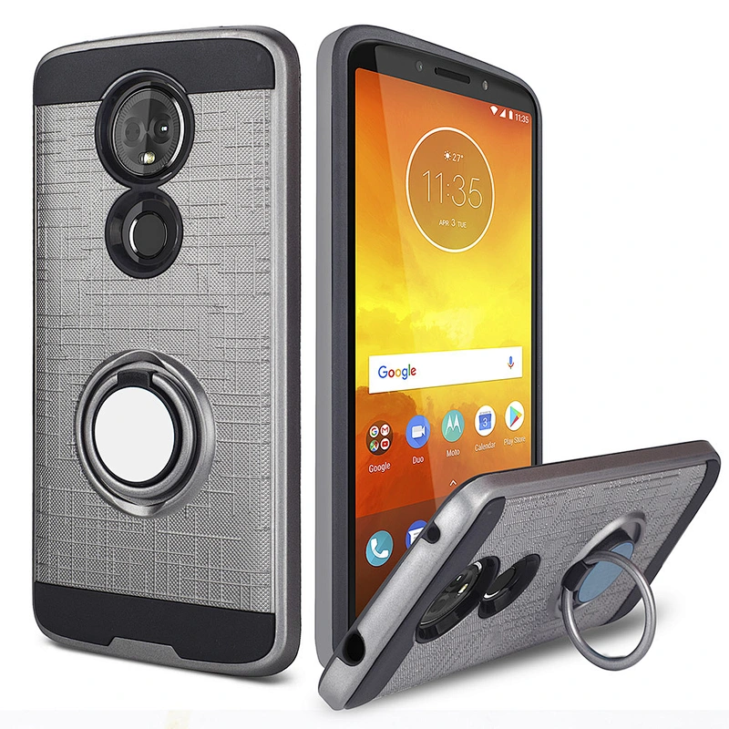Shockproof Rugged Phone Case  Custom cellphone print back cover For Moto E5 plus