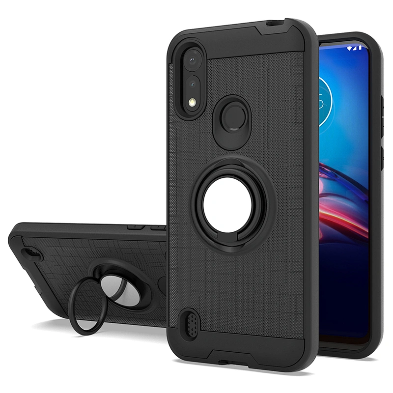 Classic 360 degree with ring Phone back cover For Motorola Moto G8 E7 G8 Power lite E6S