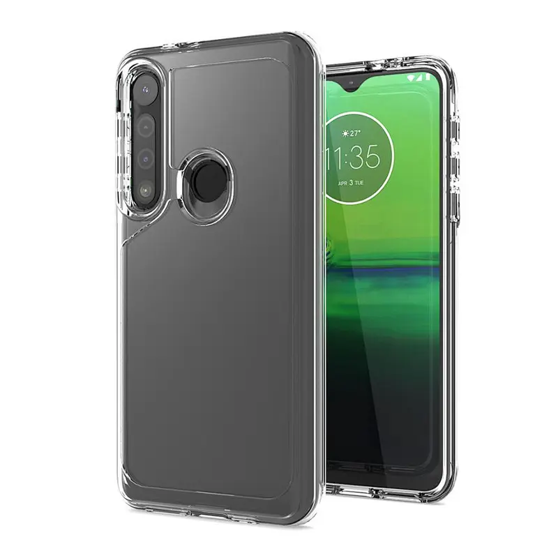 3D IMD Custom Printing Phone Case cell phone accessories transparent case for MOTO G8 PLAY