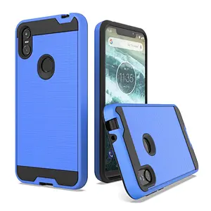 manufacturer phone case wholesale phone cover brushed metal phone accessories for MOTO One/P30 play
