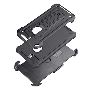 for iPhone X/XS/XR case with the belt clip Defender case metal armor cell phone case