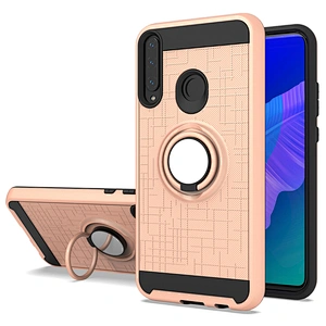 New Rotation Flexible Ring Holder mobile cell phone case For Huawei P40 Lite Y6P Y7P Y5P 2020