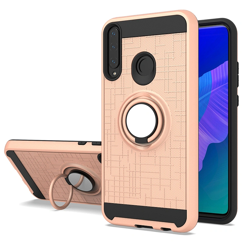 New Rotation Flexible Ring Holder mobile cell phone case For Huawei P40 Lite Y6P Y7P Y5P 2020