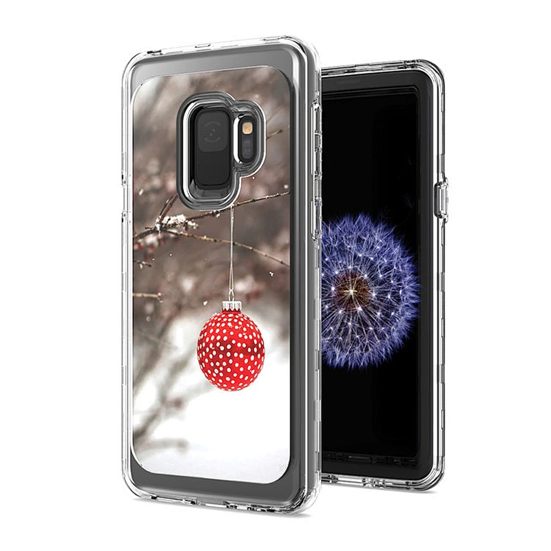 Hot sale clear imd phone case luxury protetor custom image mobile phone bags for Samsung S9
