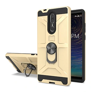 Unique design luxury phone cases armor mobile covers with stander ring holder for Coolpad Legacy