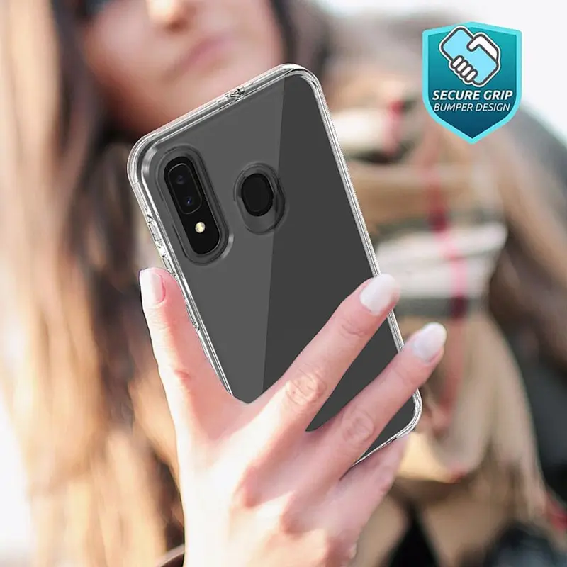Hot selling transparent phone accessories custom flower printed back cover for Samsung A10S