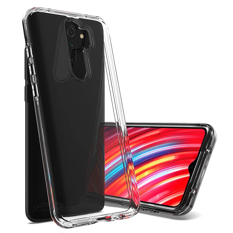 transparent funda PC TPU 2 IN 1 high clear case for xiaomi redmi Note 8 pro 7A 6A 5A