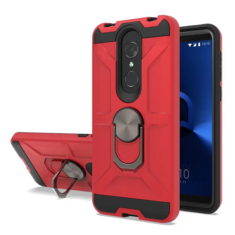 Armor Defender Cell Phone Case with ring for Alcatel 3,Mobile Phone Case for Alcatel 3