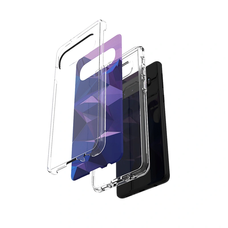 High Clear mobile phone cases for Samsung smart phone covers with Custom Image for Samsung S10