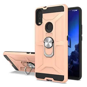 2 in 1 phone case 360 degree holder stander ring phone accessories case for Alcatel 3V