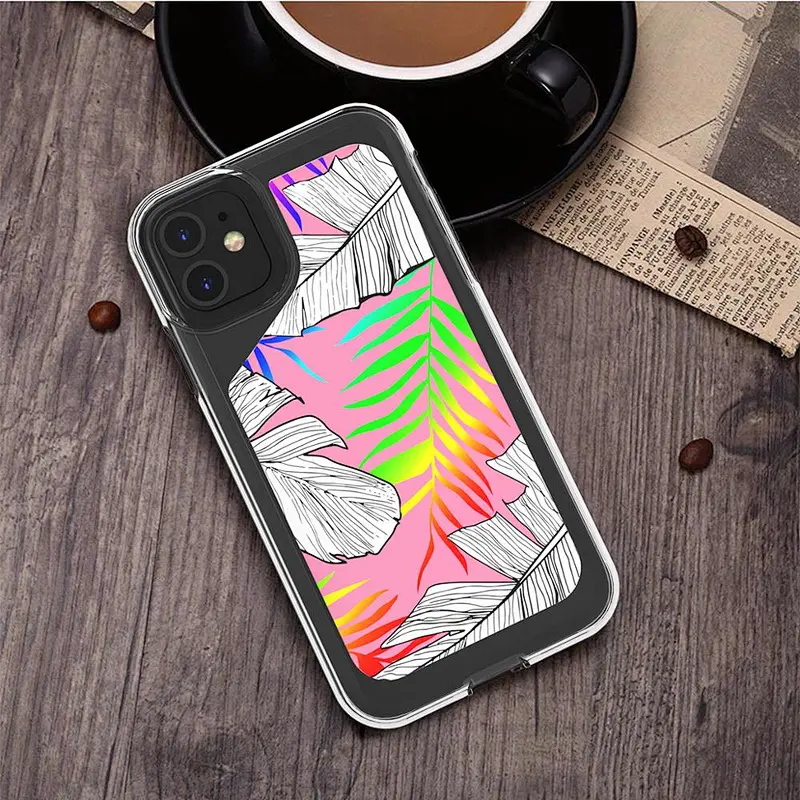 OEM ODM IMD Printed Transparent Back Cover Clear Cute Phone Case For iPhone 11 Pro Max X XS XR