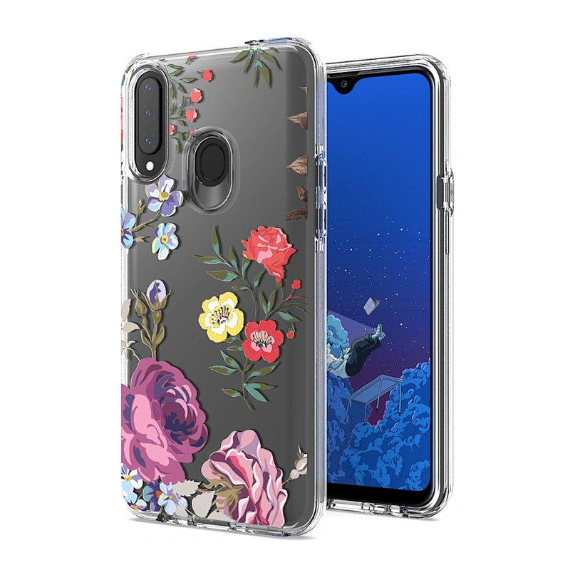 Transparent phone protection covers Clear Mobile Phone Case with Custom Printed for Samsung A20S