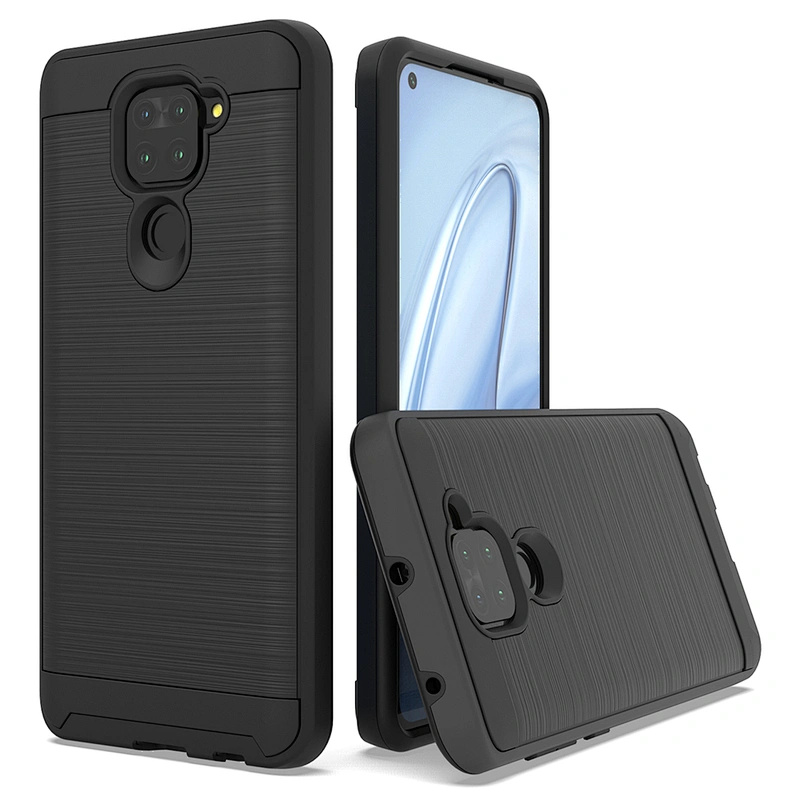 Classic heat dissipation Shock proof Brushed Texture phone case For Mi Redmi Note 8 Pro Note 9
