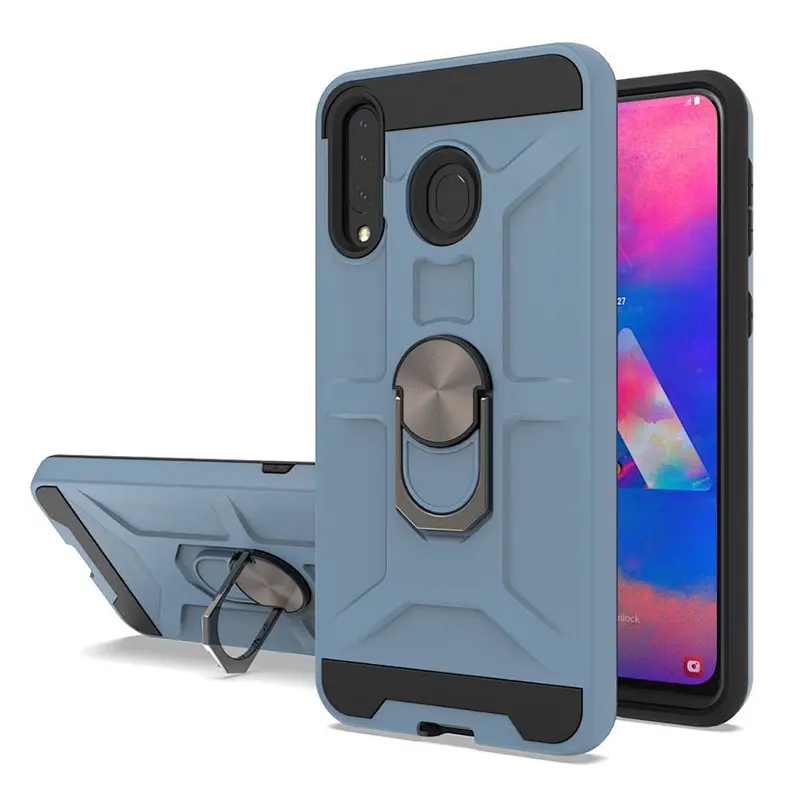 Hot-selling combo phone case for Samsung M30 protective cellphone covers with ring holder for Samsung A40S