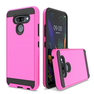 Fundas For Motorola MOTO ONE ZOOM protector PC TPU 2 in 1 brushed metal case for Motorola one pro