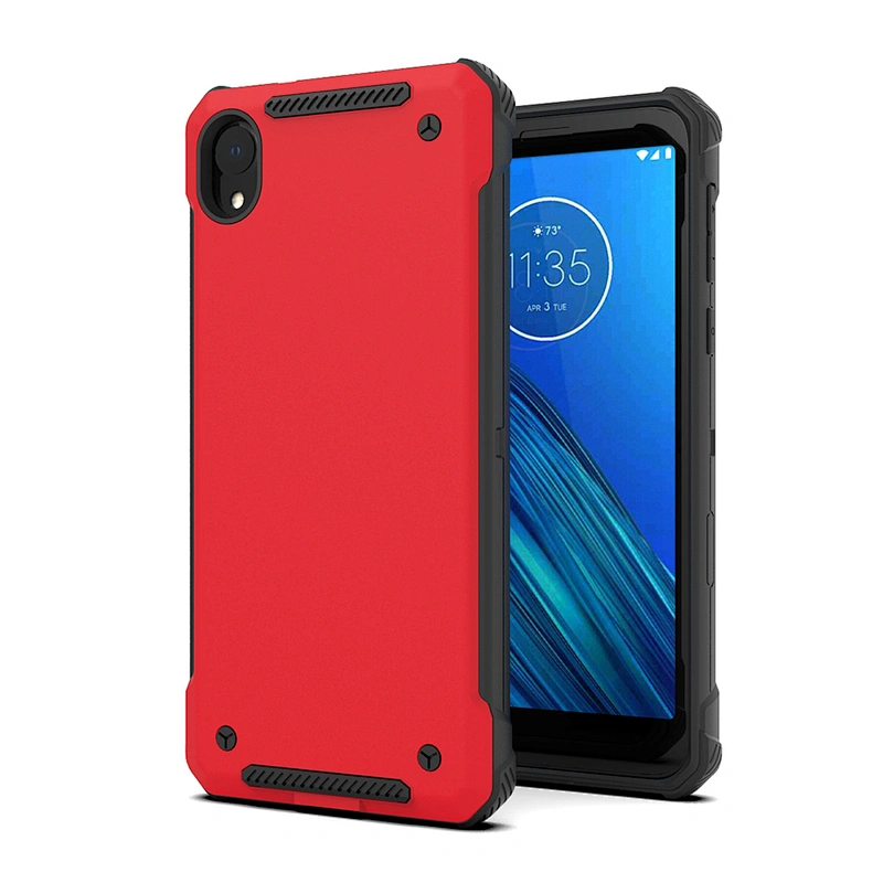 new design bright surface case defender android phone cases for Motorola E6