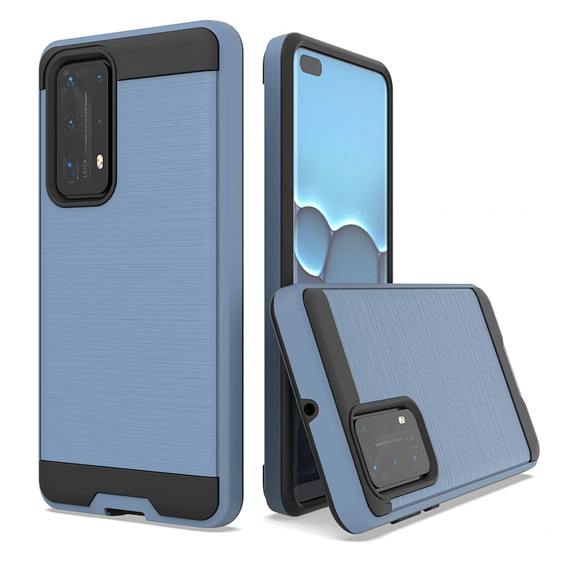 Popular unique Brushed Metal No-slip cell phone case For Huawei P40 Lite Y6P Y7P Y5P 2020