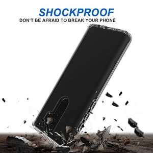 transparent funda PC TPU 2 IN 1 high clear case for xiaomi redmi Note 8 pro 7A 6A 5A